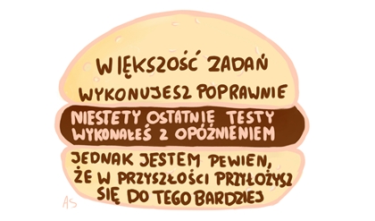 Komunikacja instrumentalna - kanapka szefowska